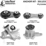 Anchor Engine Mount Kit 2013-2019 Ford Explorer 301153. Fixed Price $272.26.