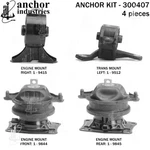 Anchor Motor Mounts 300407 Engine Mnt Kit. Fixed Price $399.75.