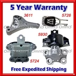 O005 Fit 16-17(BEFORE 3/27/2017)CHEVROLET Trax 1.4L Fwd Auto Motor & Trans Mount. Fixed Price $185.87.