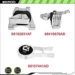 Engine Motor&trans Mounts Set For Chrysler 200 Limited Sedan 15-17 A5844 A5825. Fixed Price $105.34.