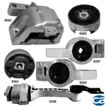 Engine Mounts & Torque Strut 6PCS Set For Volkswagen Jetta 2005 1.9 Diesel. Fixed Price $115.00.