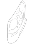 Genuine Nissan Brake Dust Shield 41161-JF50A. Fixed Price $117.94.