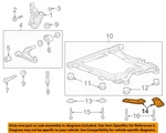 Gm Oem 12-17 Verano Suspension Components-engine Cradle Support 22965145. Fixed Price $37.14.