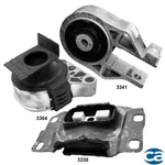 Engine Motor Mounts & Manual Trans 3PCS Set Ford Focus 2.0 Tubocharged. Fixed Price $86.89.