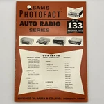 Sams Photofact Auto Radio Series Vol Vtg Nov 1972 AR-133 Service Manual. Fixed Price $19.95.