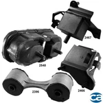 Engine Motor Mounts & Trans. 4PCS Set For Chevrolet Celebrity 87-89 2.8L. Fixed Price $47.14.