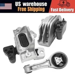 3PCS Front Right Motor & Trans Mount For Dodge Journey 2011-2018 2.4L Hydraulic. Fixed Price $89.99.