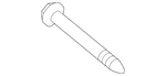 Genuine Volkswagen Support Bracket Mount Bolt N-905-970-05. Fixed Price $12.50.