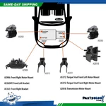 Dnj MMK1068 New Engine Motor Mount Trans. Kit For 06-11 Chevrolet 3.5L 12V Ohv. Fixed Price $115.89.
