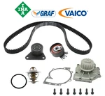 For Volvo S40 V40 Timing Belt Tensioner Pulley Water Pump Thermostat Kit Oes. Fixed Price $167.38.