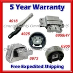 N792 Fits 2014-2017 Volkswagen Passat 1.8L Motor & Transmission Mount Set 5PC. Fixed Price $142.71.