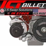 Corvette Low Mount 4-RIB A/c Compressor Bracket Sanden 7176 LS1 LS3 LS2. Fixed Price $289.99.
