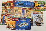 Lego Instruction Manual Lot Of 48 - Ninjago No Pieces. Fixed Price $45.00.