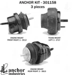 For Lincoln Continental 1988-1994 Anchor 301158 Engine Mount Kit. Fixed Price $68.67.