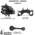 Anchor Motor Mounts 300930 Engine Mnt Kit. Fixed Price $139.66.