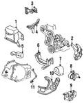 Genuine Gm Motor Mount 22113440. Fixed Price $35.93.