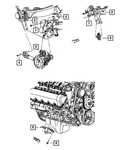 Genuine Mopar Engine Mount Bracket Right 52021636AB. Fixed Price $26.92.