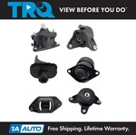 Trq Engine Transmission Motor Mount Kit Set Of 6PC For 08-14 Honda Accord 2.4L. Fixed Price $179.95.
