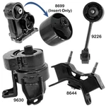 Engine Motor & Transmission Mounts Set Of 4 Pcs For Toyota Sienna 3.0L (at Only). Fixed Price $85.00.
