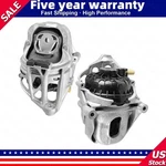Pair Engine Motor Mounts For Audi Q7 Q8 A6 S4 S5 Q5 Cayenne 3.0T 4M0199372FM 2PC. Fixed Price $234.55.