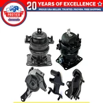 Engine Motor & Trans Mount Set For Honda Pilot 3.5L 2WD 06-08 A65027EL A4551,. Fixed Price $192.13.