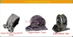 3 Pcs Engine Mount Front - Right & Rear Fits:sebring Stratus Eclipse 2.4L. Fixed Price $60.44.