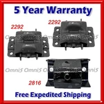 O222 Fits 1991-1995 Gmc G2500 5.7L 4 Speed Auto Motor & Transmission Mount 3PC. Fixed Price $42.84.