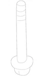 Genuine Gm Drivetrain And Front Suspension Frame Bolt 10407148. Fixed Price $18.21.