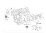Genuine Mercedes-benz Engine Mount 221-240-75-17-64. Fixed Price $217.08.