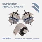 Autoacer - 3P Front Engine Motor Mounts Rear Trans For Jaguar Ftype Xj Xk. Fixed Price $219.00.