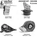Anchor 300498 Engine Mount Kit. Fixed Price $312.99.