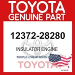 Genuine Toyota 12372-28280 Ins Eng. Mounting Lh 1237228280 Oem. Fixed Price $70.54.