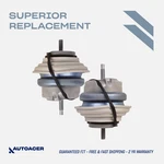 Autoacer 2P Front Engine Motor Mounts Set For Jaguar F-type Xfr Xj Xk. Fixed Price $149.00.