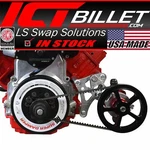 Ict Billet Ls Engine Low Mount Driver Side Mechanical Fuel Pump Bracket. Fixed Price $237.99.