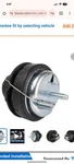 Trq MTA34434 Engine Mount For Volvo S60 2001-2004 Right Rear Lower 307789511. Fixed Price $40.00.