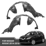 Front Driver & Passenger Side Inner Fender Liner Set For 2014-2018 Nissan Rogue. Fixed Price $66.99.