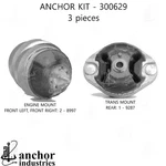 Anchor Engine Mount Kit For A4, Quattro 300629. Fixed Price $153.71.