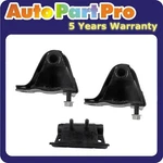 1987-1995 For Jeep Wrangler 4.2L Engine Motor & Trans Mount 2572*2 2628 3PCS Set. Fixed Price $48.01.