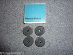 1955-56-57 Chevy Nos Front Engine Mounting Cushions Gm Part # 3714357 Set Qty. Fixed Price $35.00.