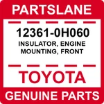 12361-0H060 Toyota Oem Genuine Insulator, Engine Mounting, Front. Fixed Price $200.84.