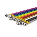 Front Hel Braided Brake Lines Hoses For Volkswagen Golf Plus 5M1 1.4 Luna 2007-. Fixed Price $81.51.