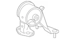 Genuine Toyota Rear Mount 12371-31101. Fixed Price $131.12.