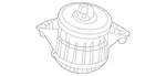 Genuine Mercedes-benz Engine Mount 167-240-08-01-64. Fixed Price $565.65.