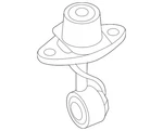 Genuine Audi Engine Mount Support Bracket 4M0-199-869-AM. Fixed Price $28.60.