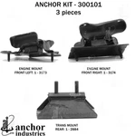 Genuine Anchor Engine Mount Kit 300101. Fixed Price $112.83.