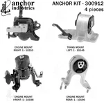 Anchor Engine Mount Kit For 2019-2024 Toyota RAV4 300912. Fixed Price $407.06.