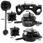 Engine Motor Mounts & Manual Trans. 6PCS Set For Subaru Legacy 2000 2.5L. Fixed Price $147.99.