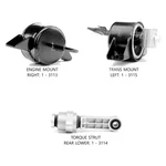 For Chevy Aveo 2004-2017 Anchor 300442 Engine Mount Kit. Fixed Price $108.48.