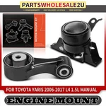 2PCS Engine Motor & Torque Strut Mount For Toyota Yaris 2006-2017 L4 1.5L Manual. Fixed Price $57.99.