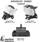 For Chevy Silverado 1500 Ld 2019 Anchor 300863 Engine Mount Kit. Fixed Price $166.92.